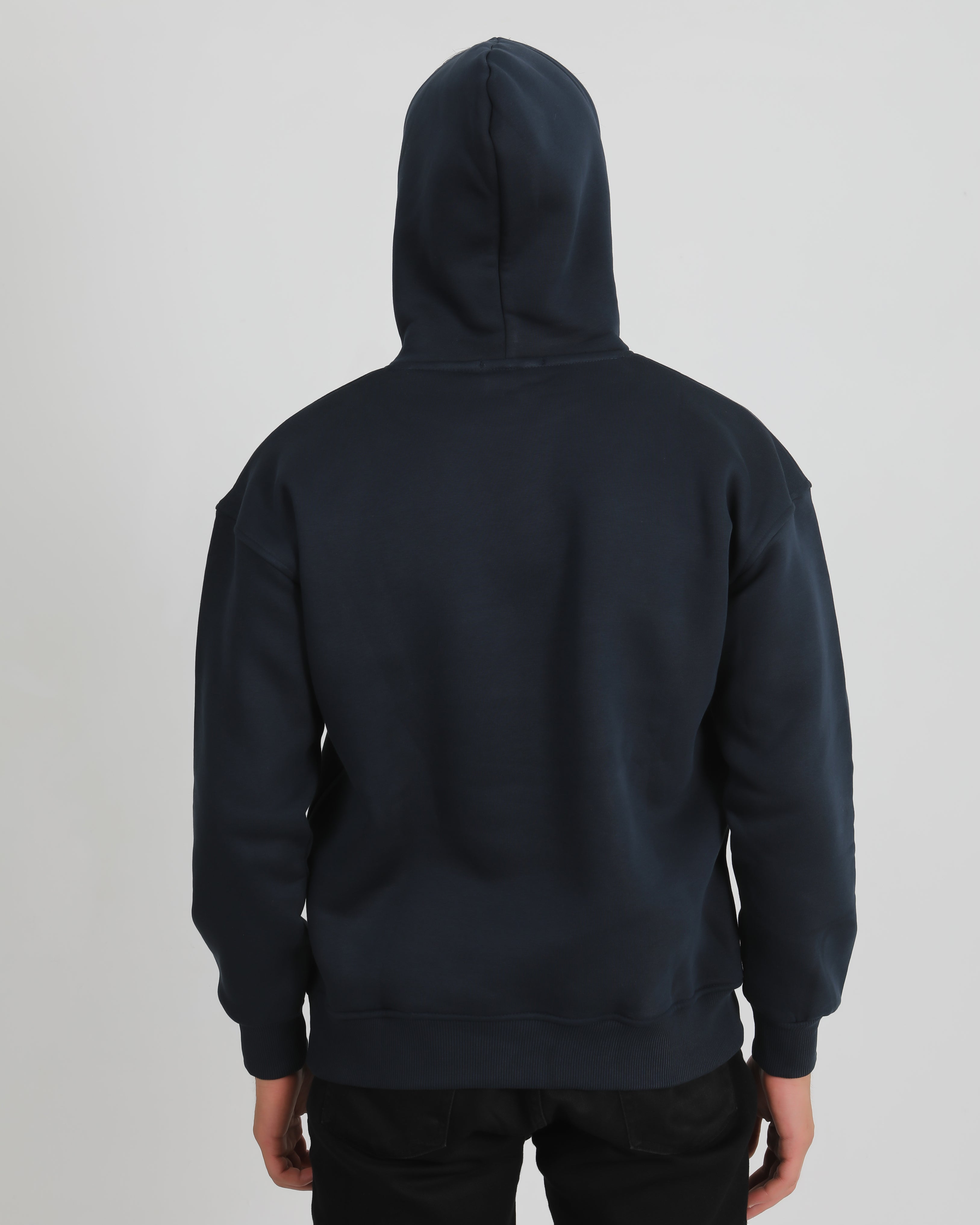 Avendor Classic Hoodie Men Blue
