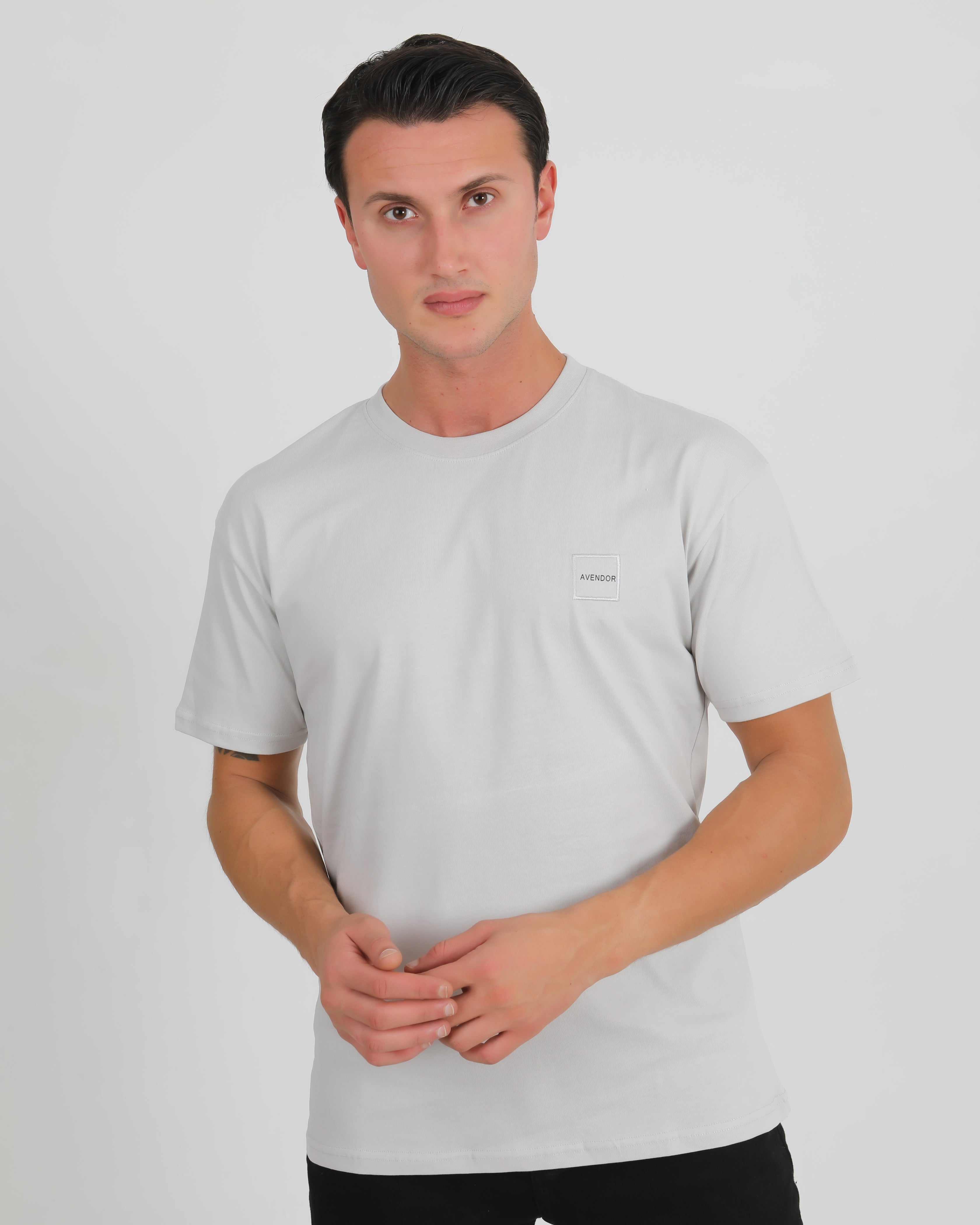 Avendor Flag T-Shirt Grey