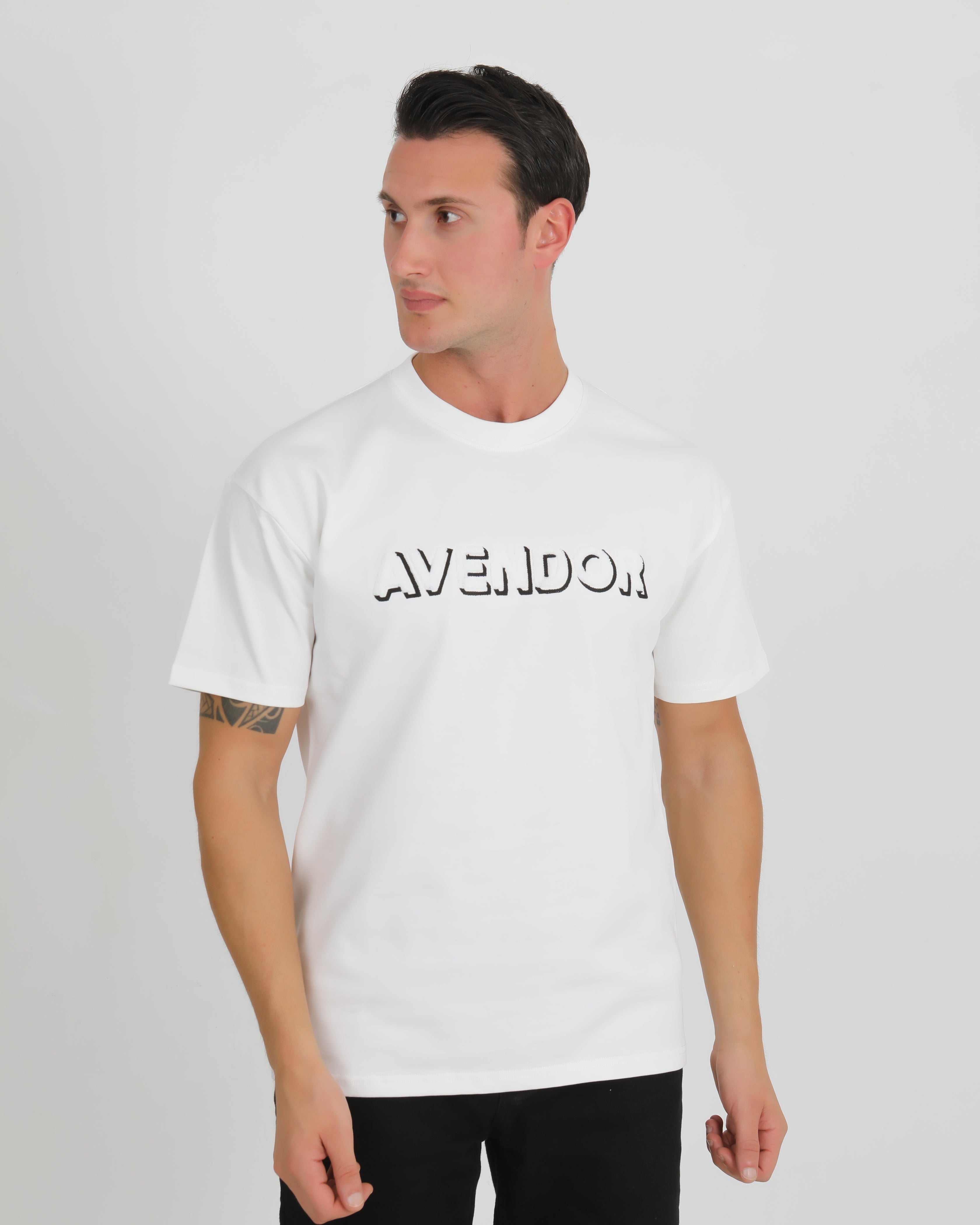 Avendor Prime Oversize Tee White