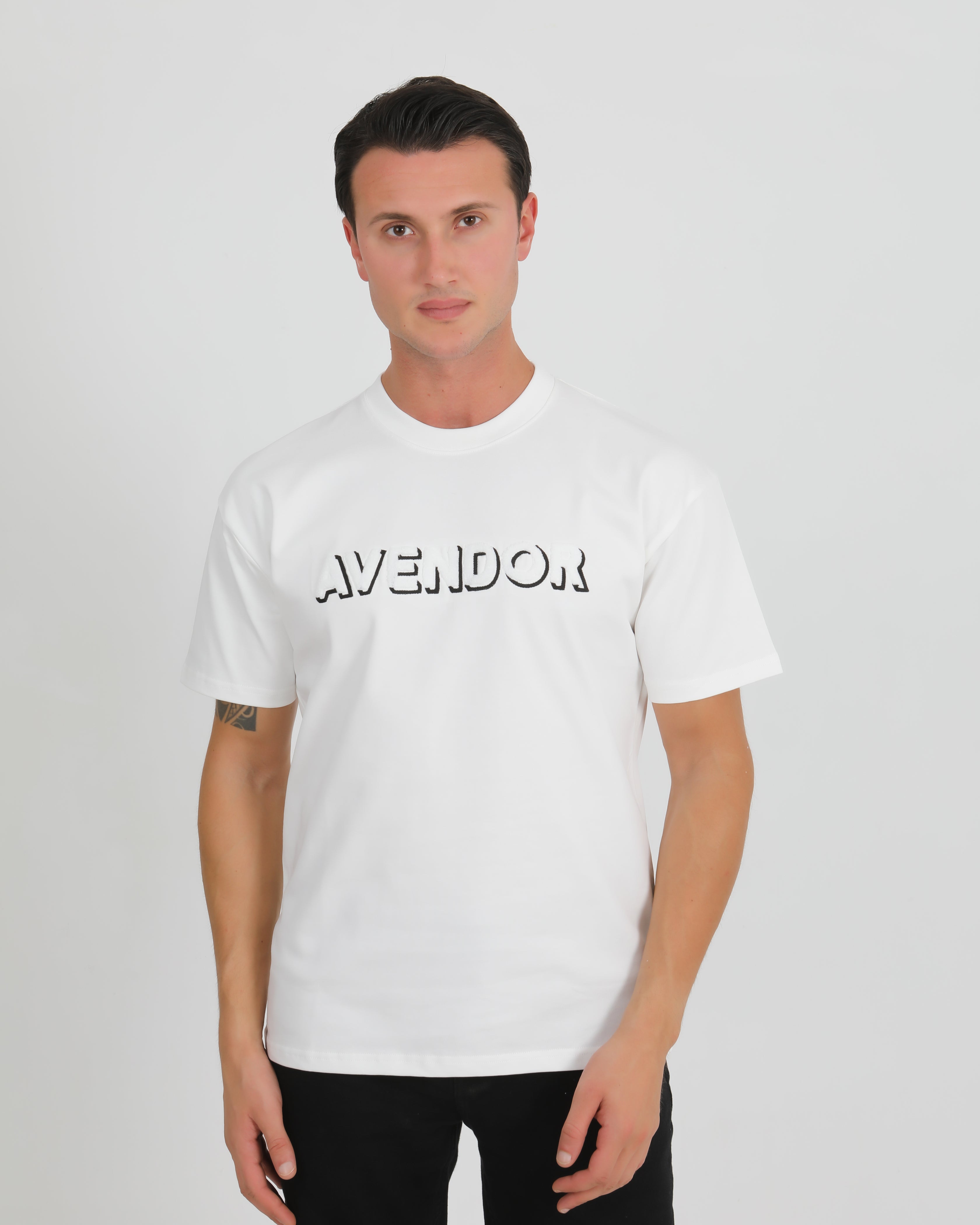 Avendor Prime Oversize Tee White