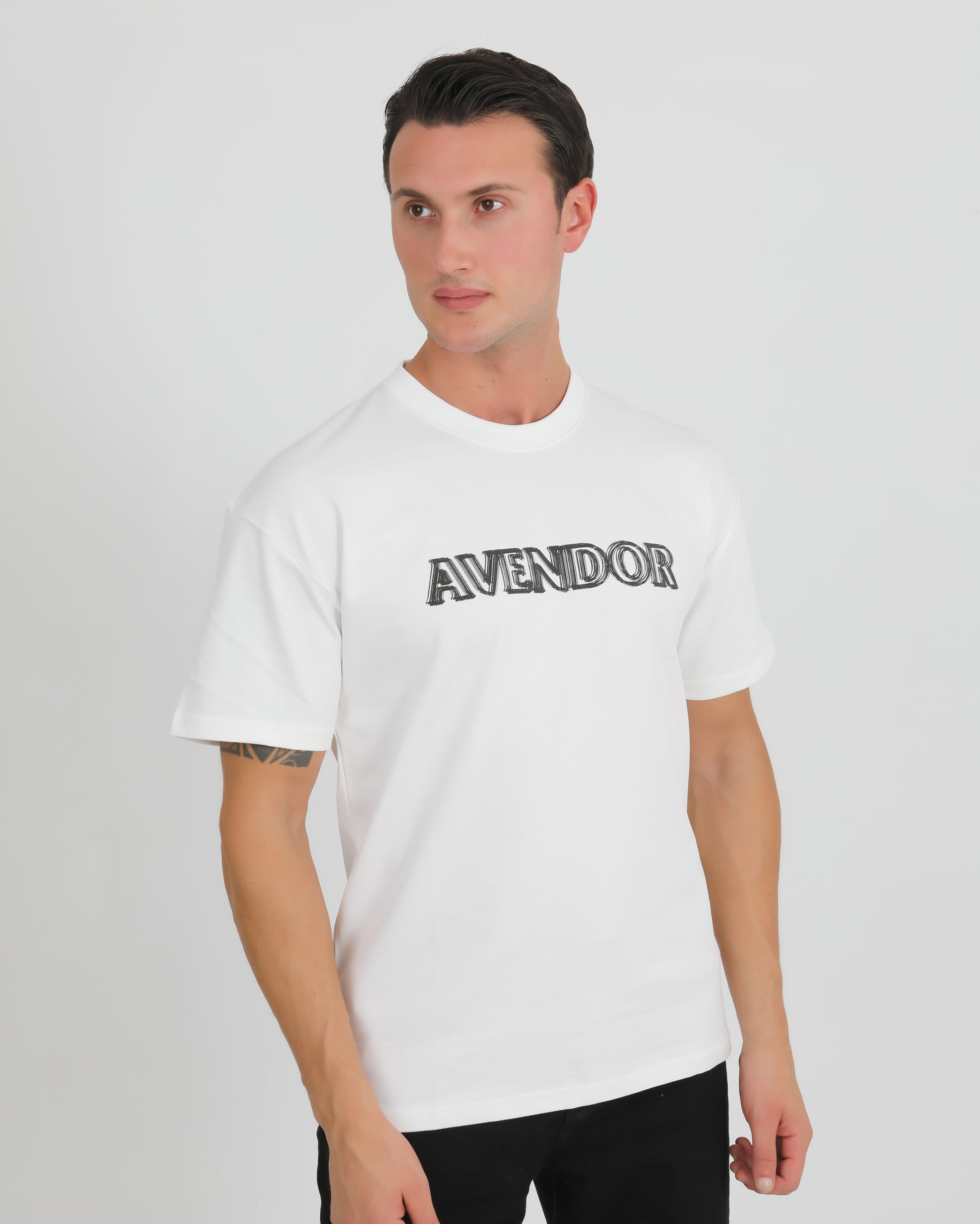 Avendor Classic Oversize Tee White