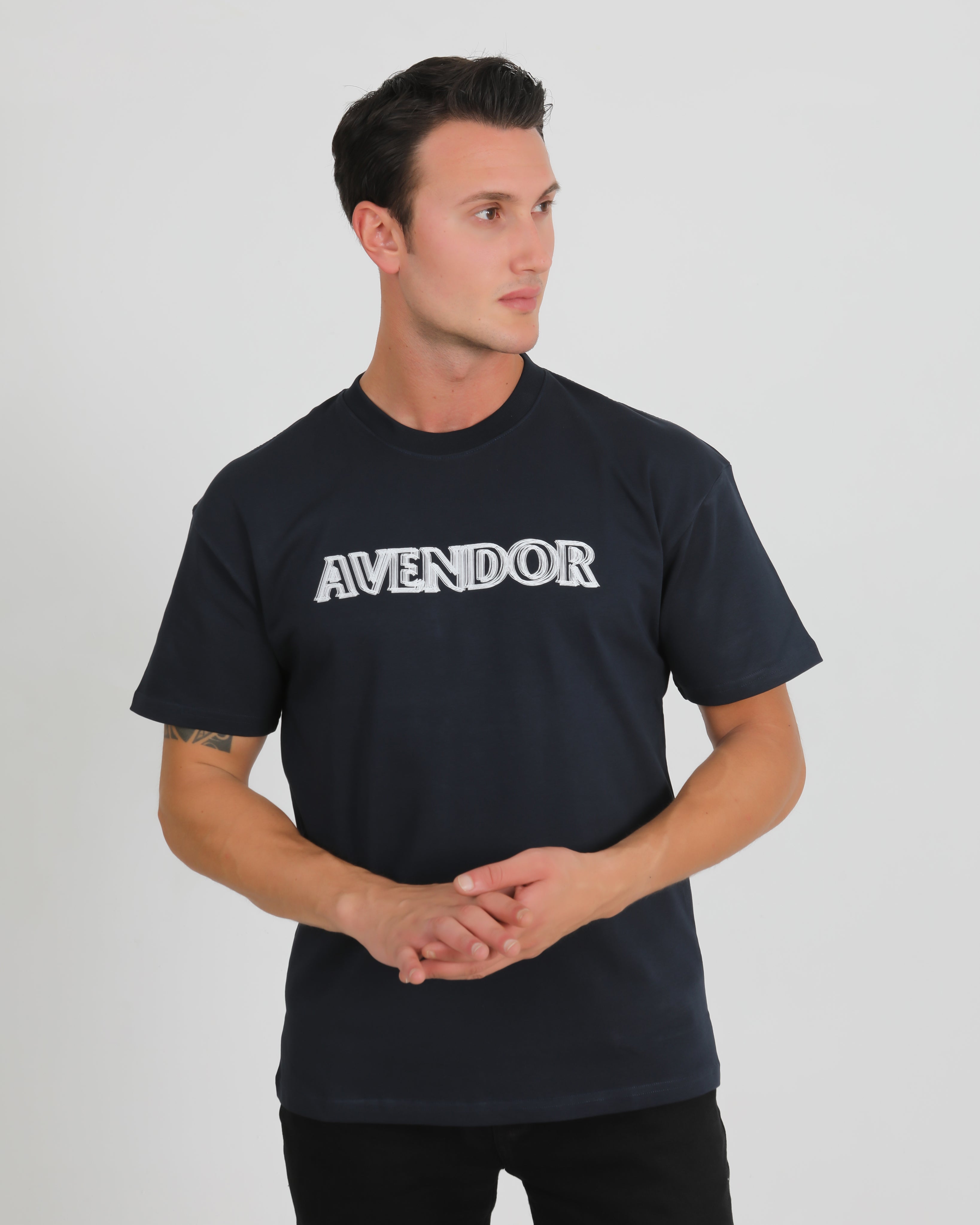 Avendor Classic Oversize Tee Blue