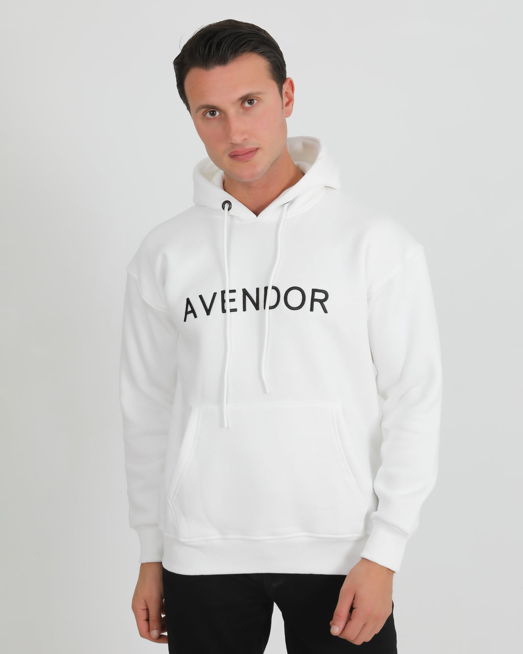 Avendor Classic Hoodie Men White
