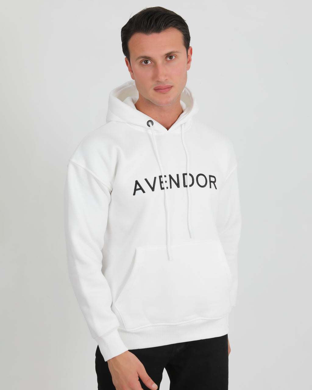 Avendor Classic Hoodie Men White