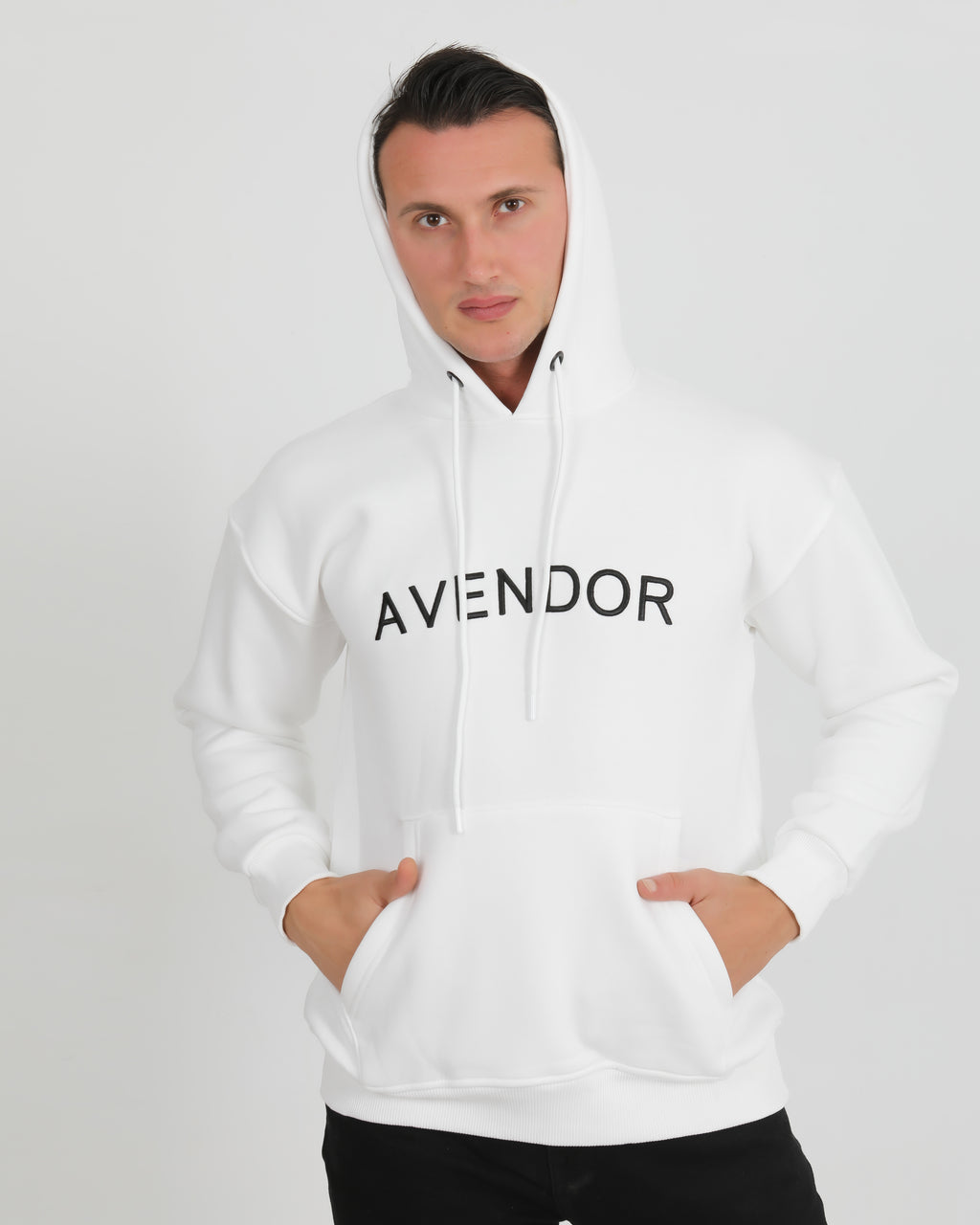 Avendor Classic Hoodie Men White