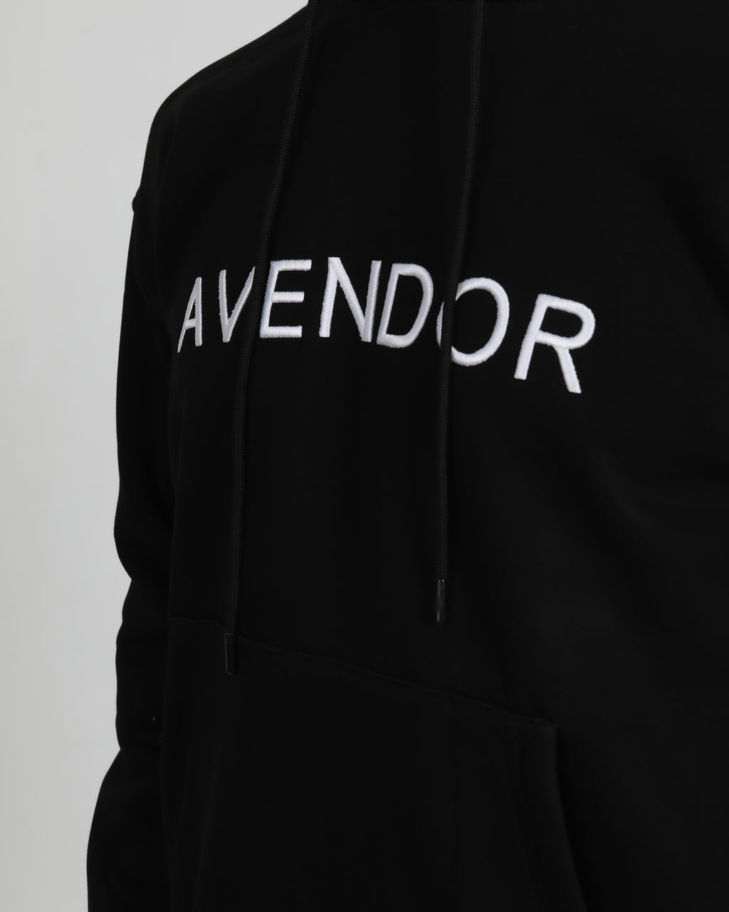 Avendor Classic Hoodie Men Black