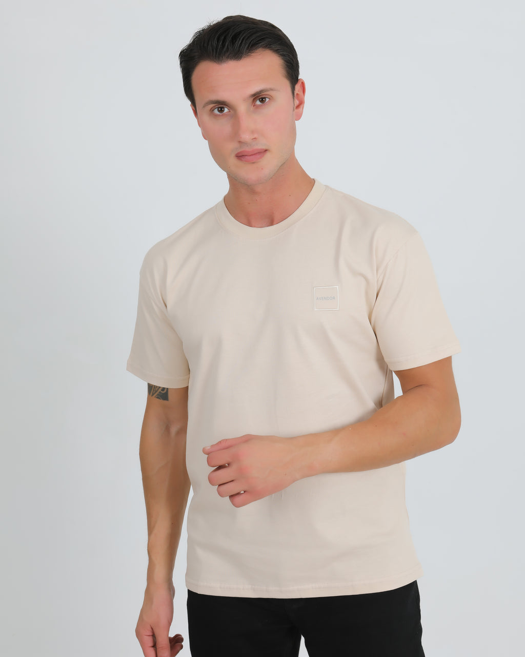 Avendor Flag T-Shirt Beige