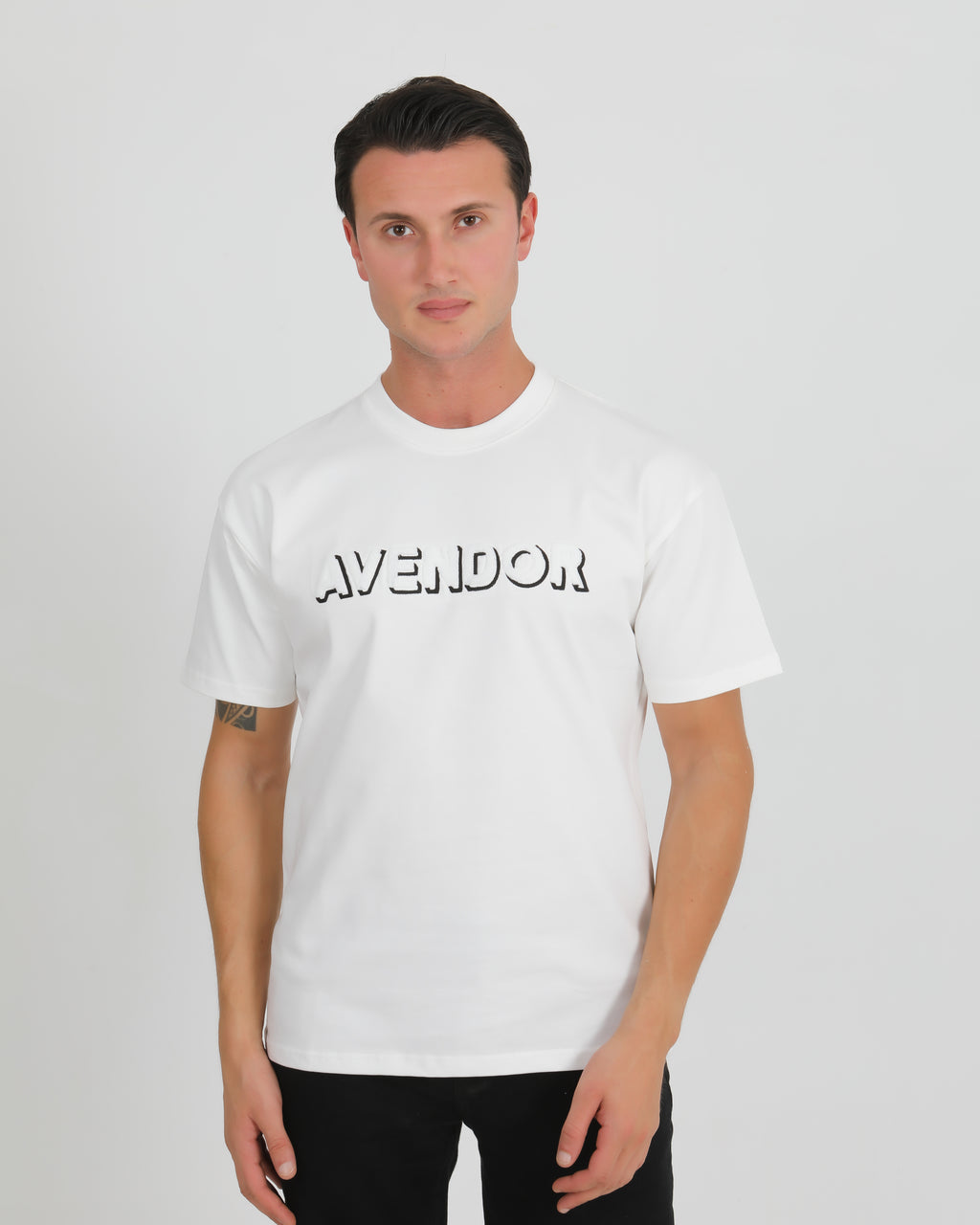 Avendor Prime Oversize Tee White