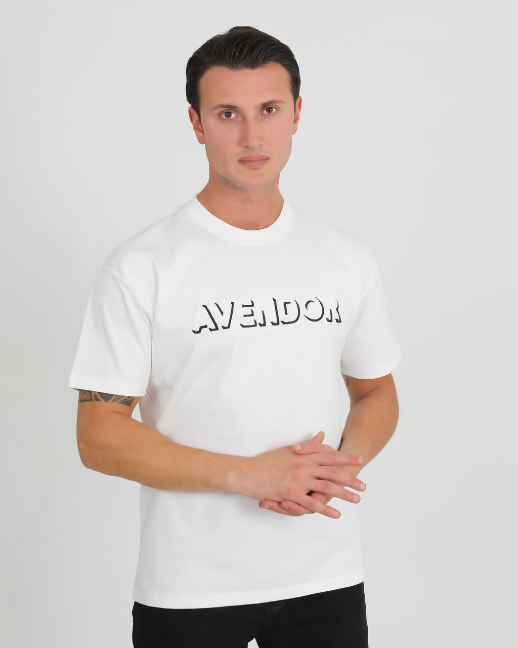 Avendor Prime Oversize Tee White