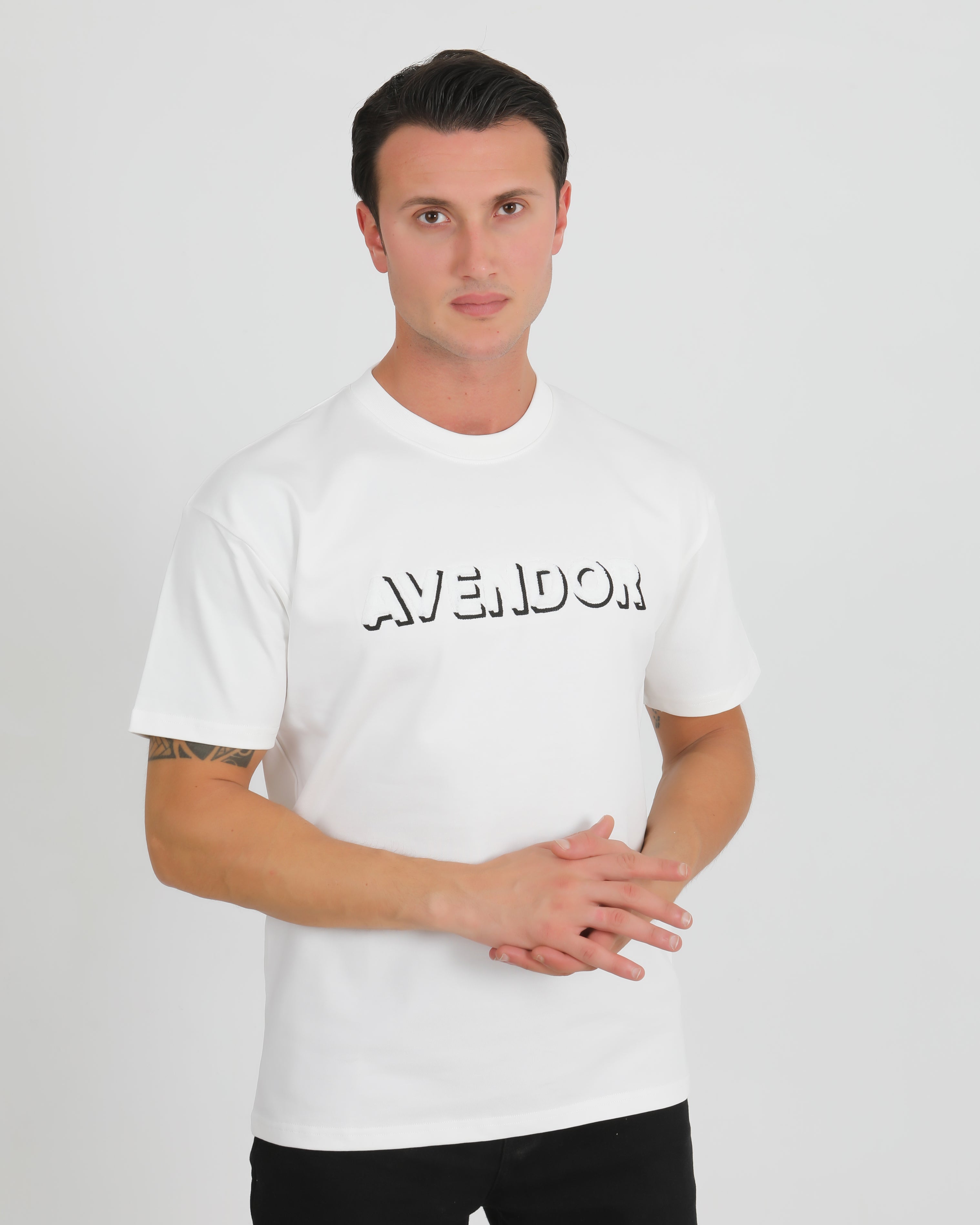 Avendor Prime Oversize Tee White