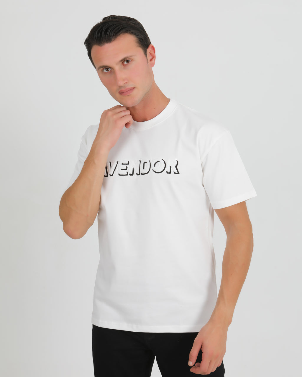Avendor Prime Oversize Tee White