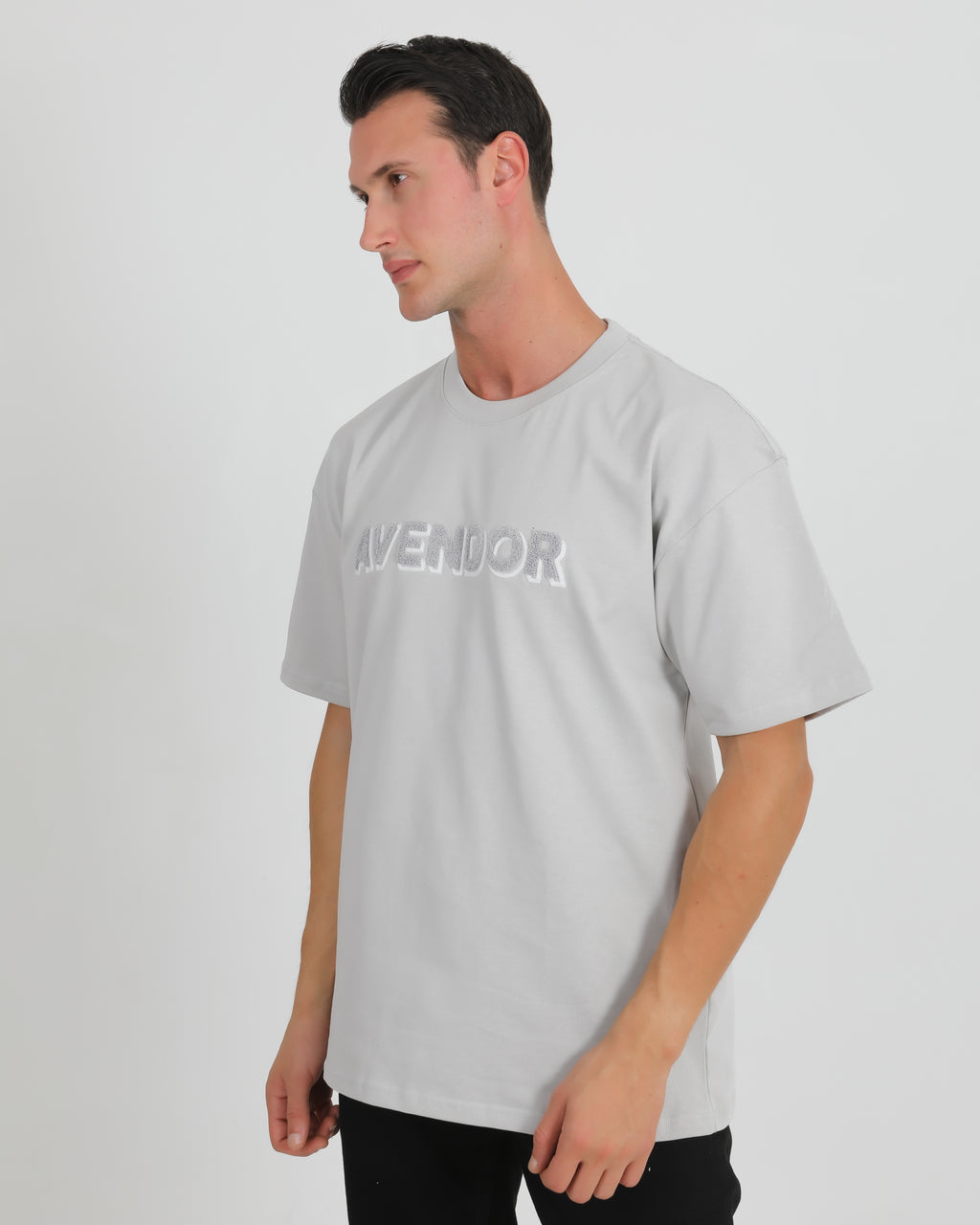 Avendor Prime Oversize Tee Grey