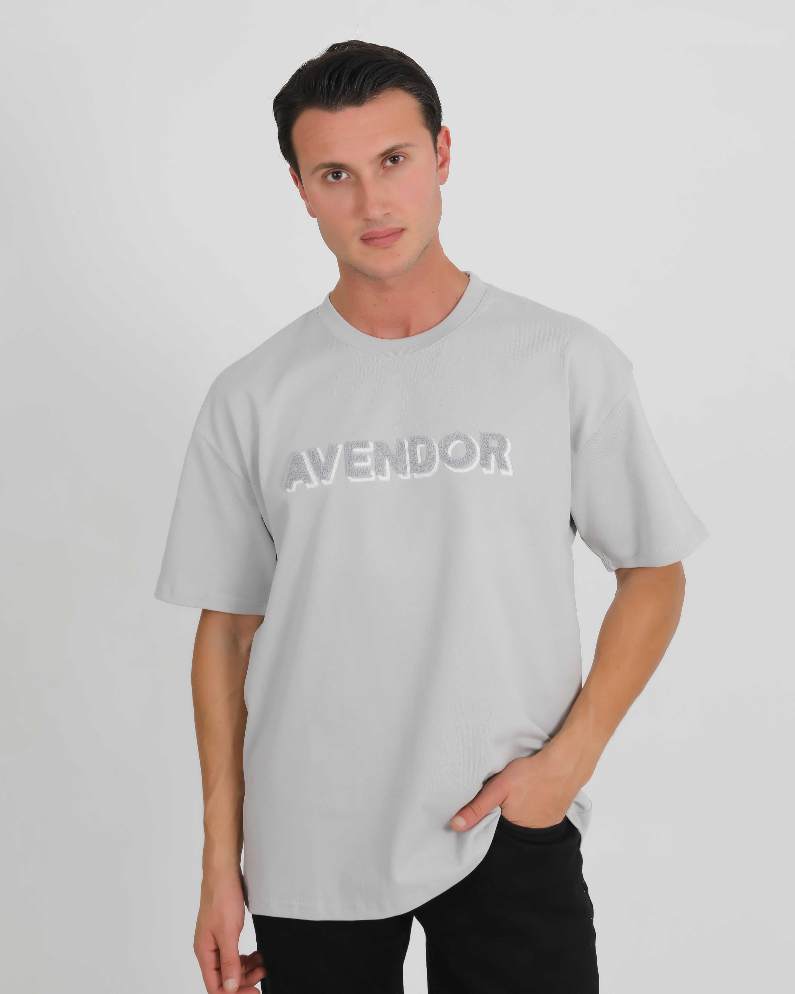 Avendor Prime Oversize Tee Grey