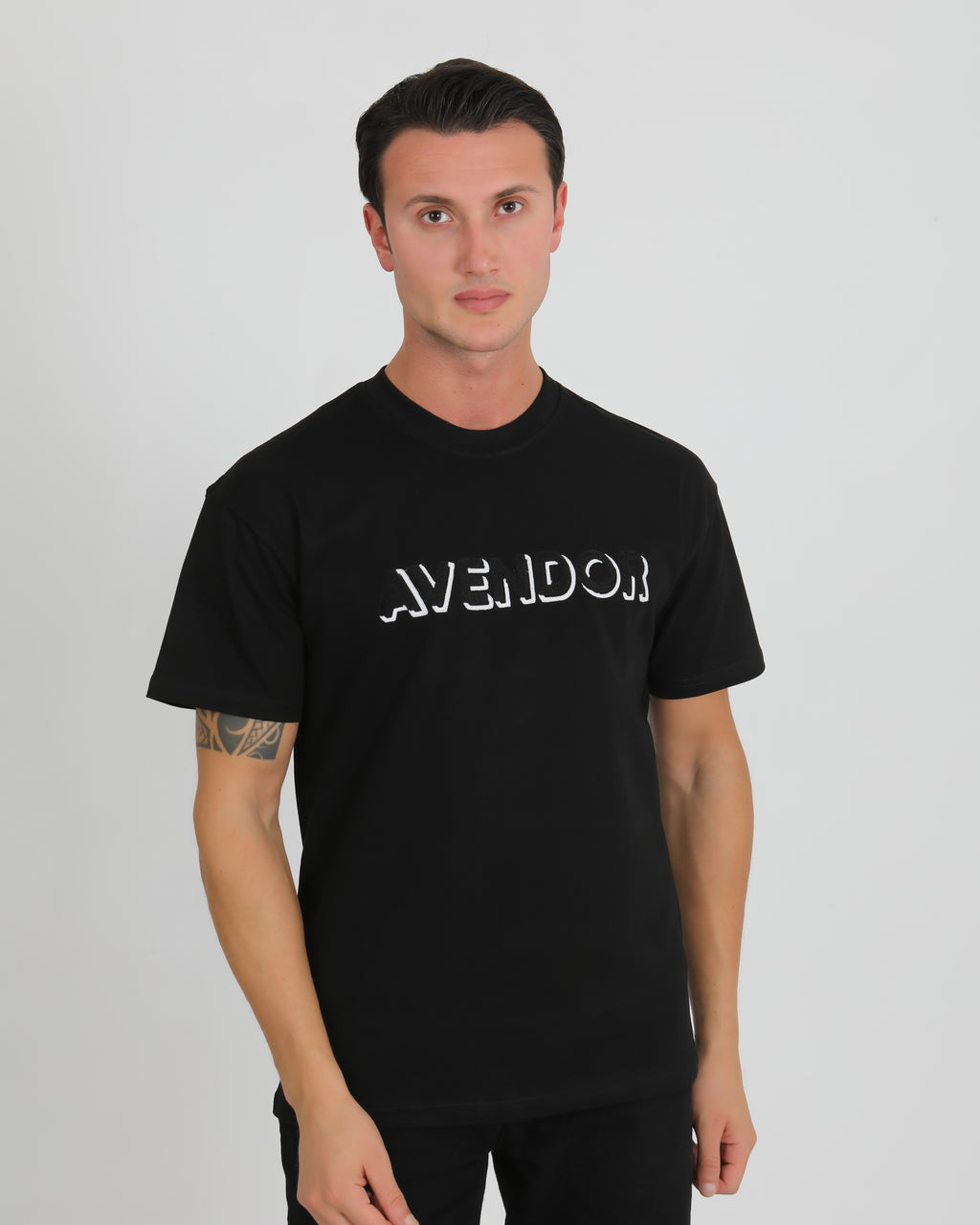 Avendor Prime Oversize Tee Black