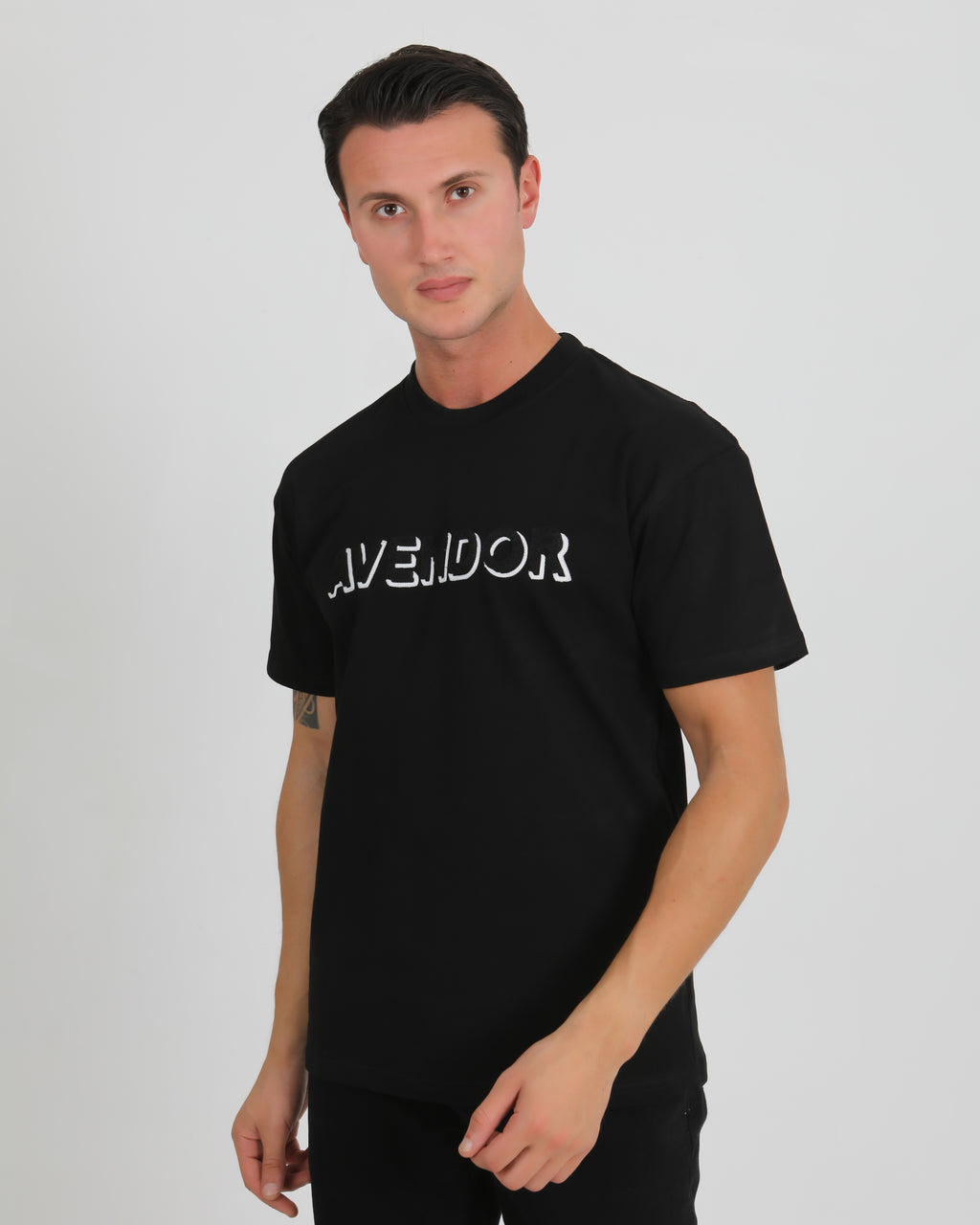 Avendor Prime Oversize Tee Black