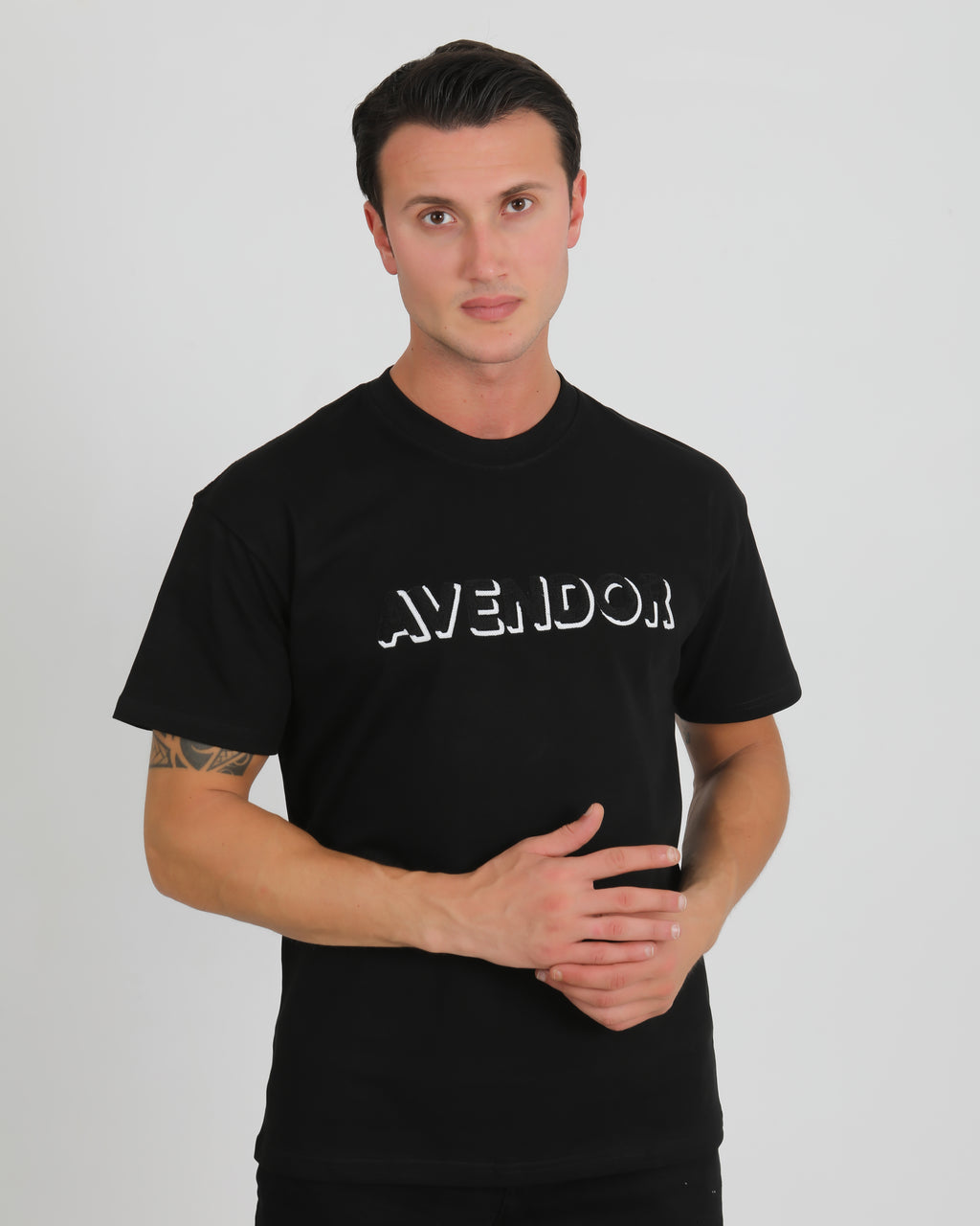 Avendor Prime Oversize Tee Black