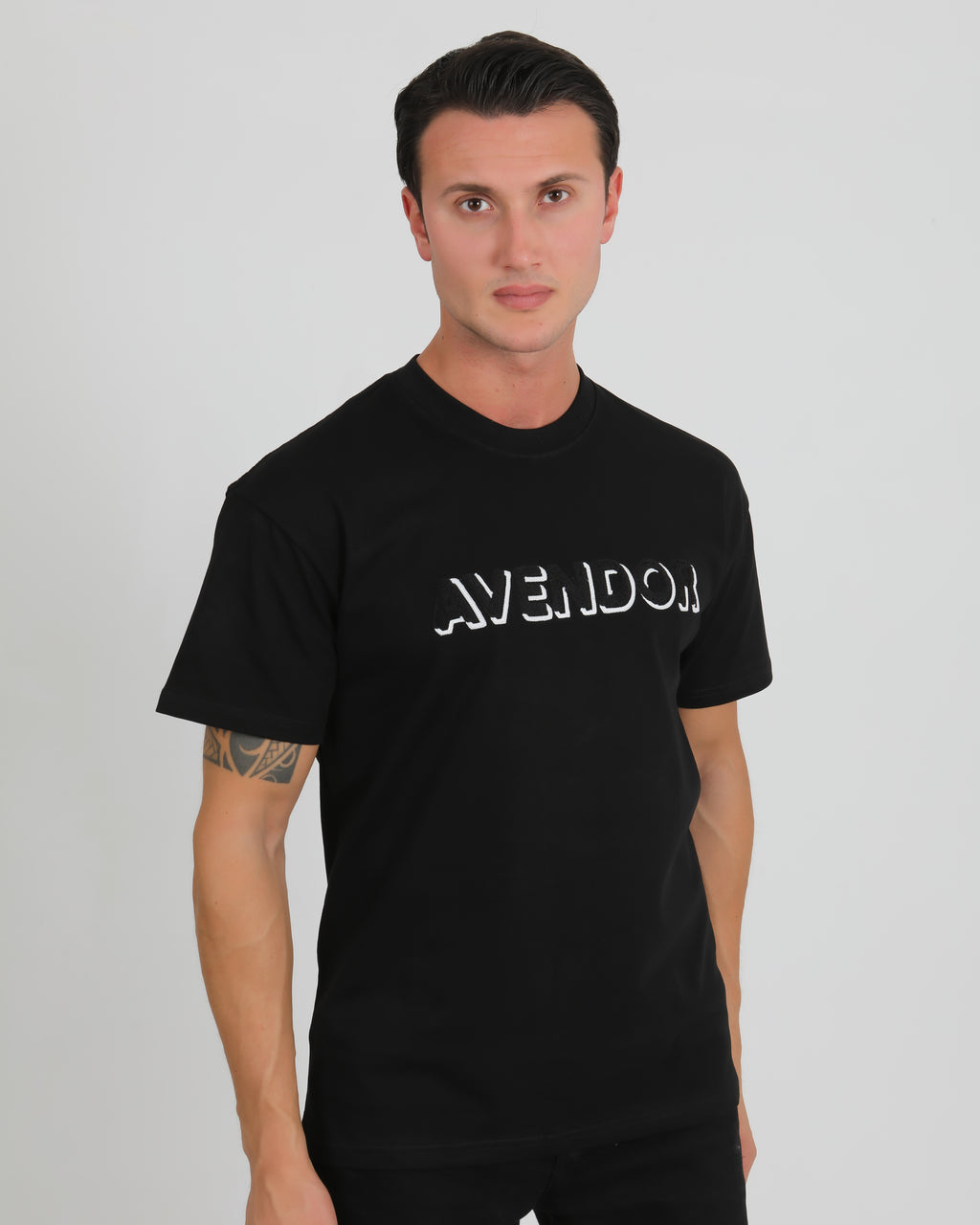 Avendor Prime Oversize Tee Black