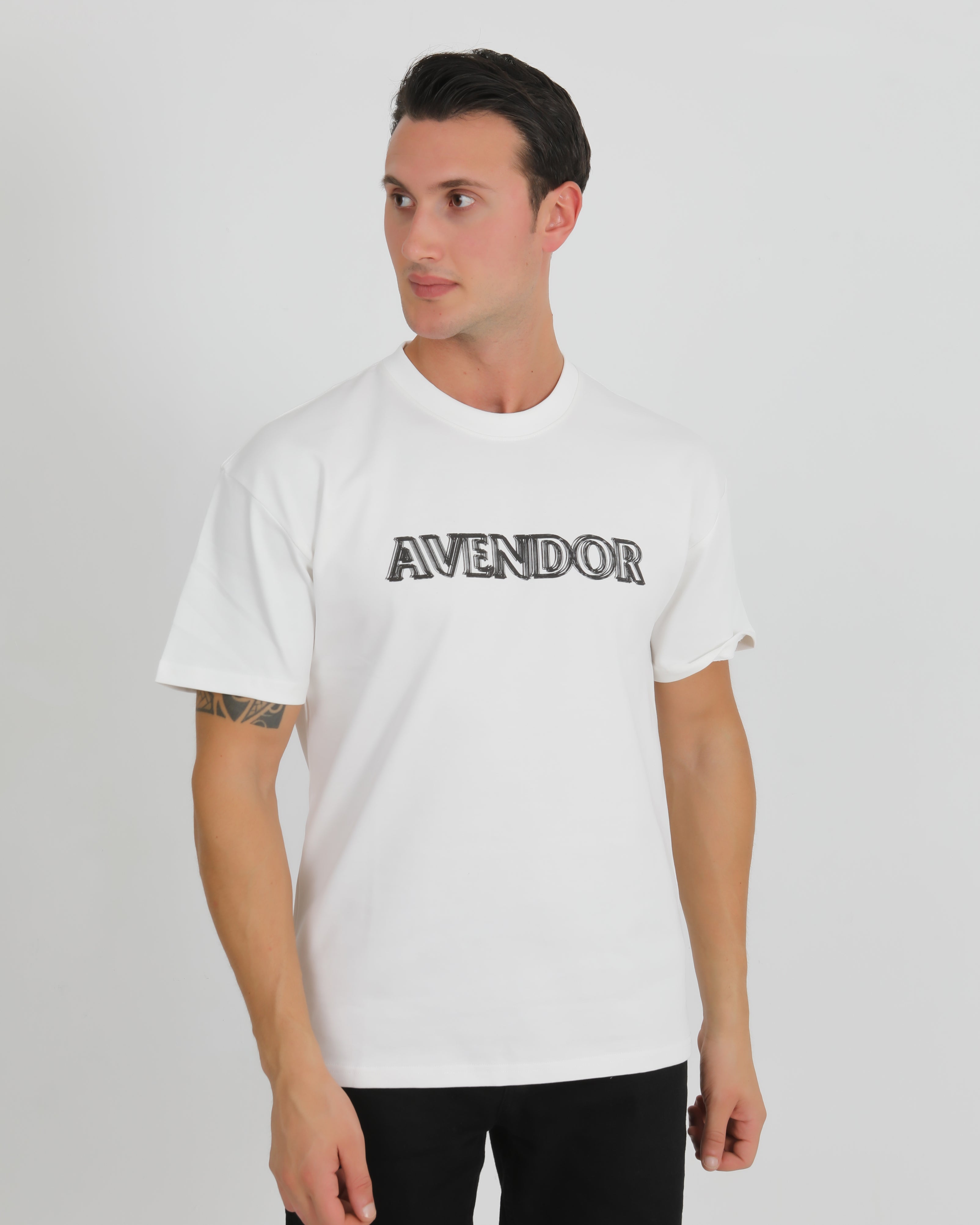 Avendor Classic Oversize Tee White
