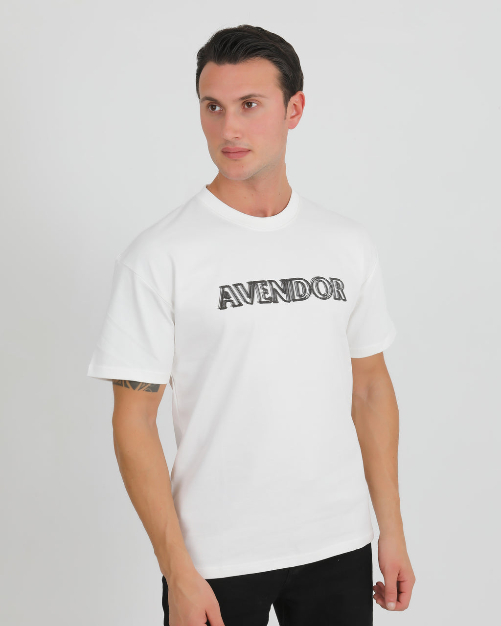 Avendor Classic Oversize Tee White