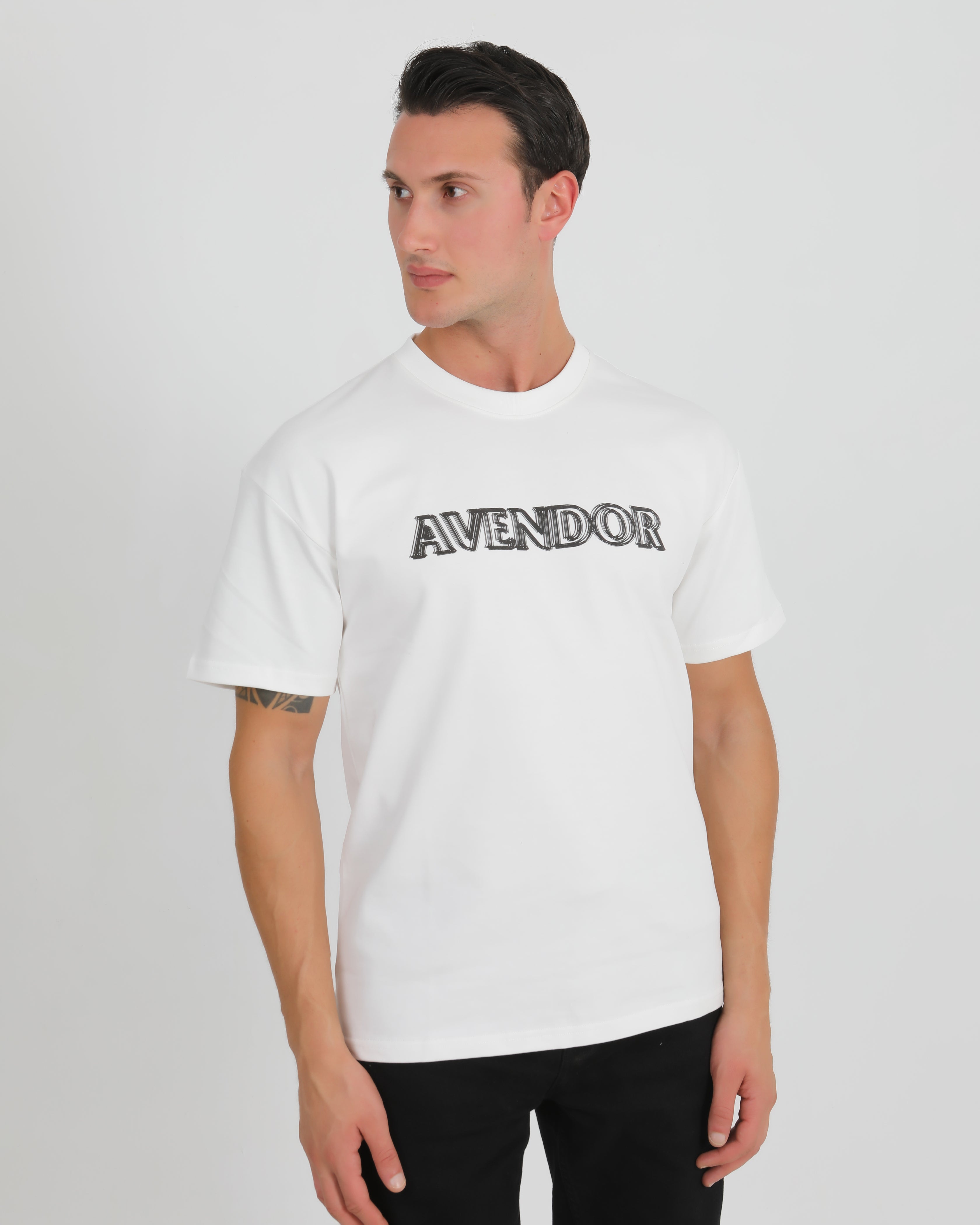 Avendor Classic Oversize Tee White