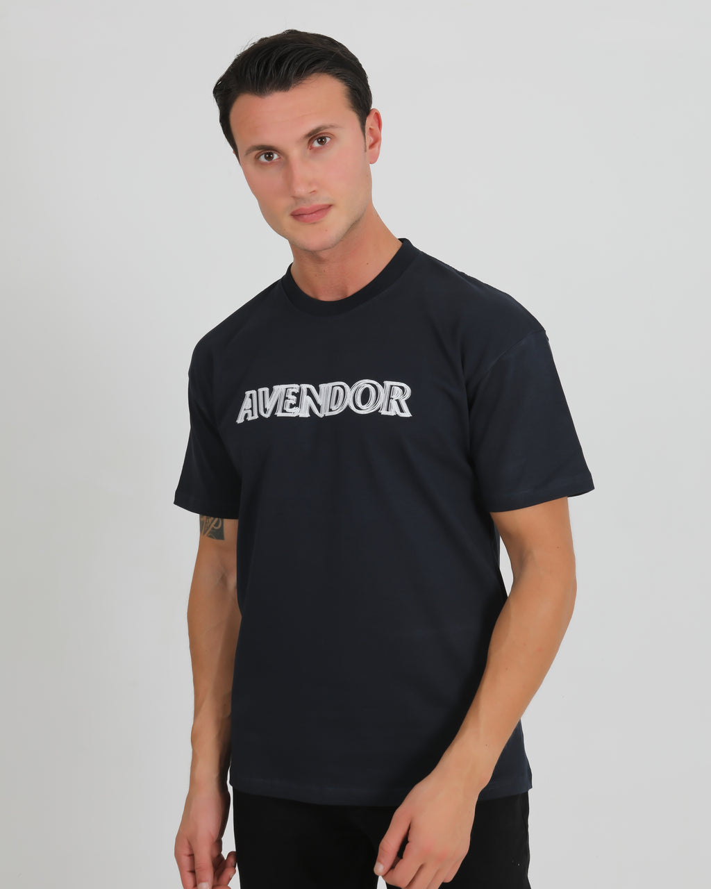 Avendor Classic Oversize Tee Blue