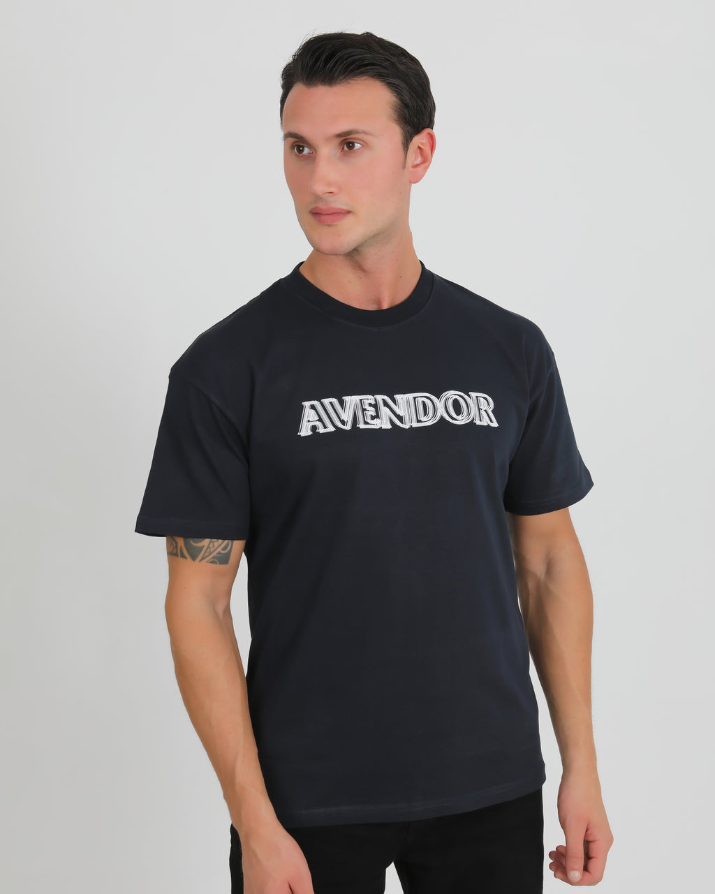 Avendor Classic Oversize Tee Blue