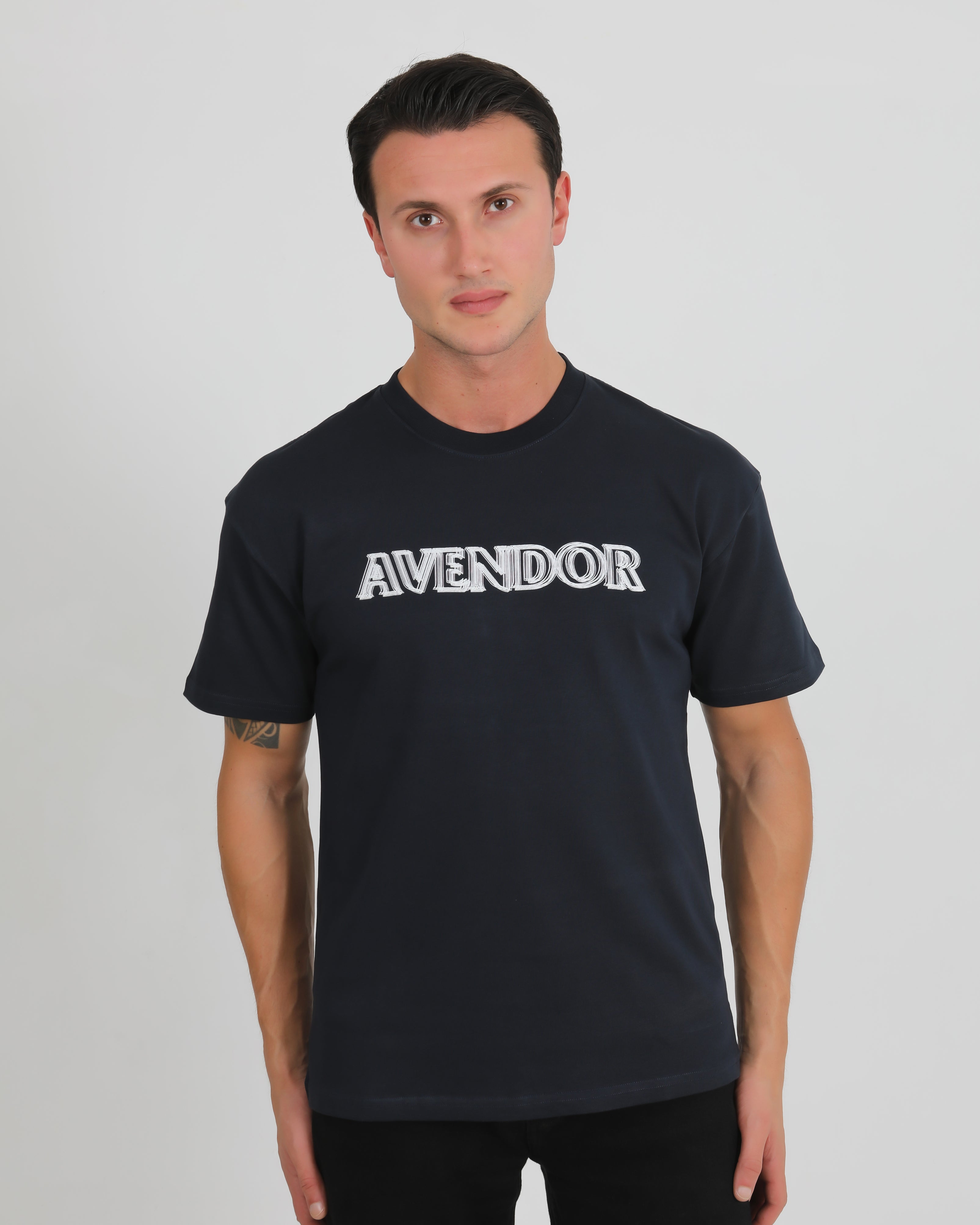 Avendor Classic Oversize Tee Blue