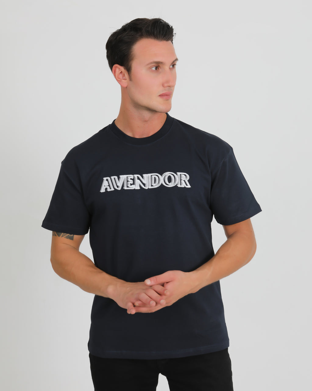Avendor Classic Oversize Tee Blue