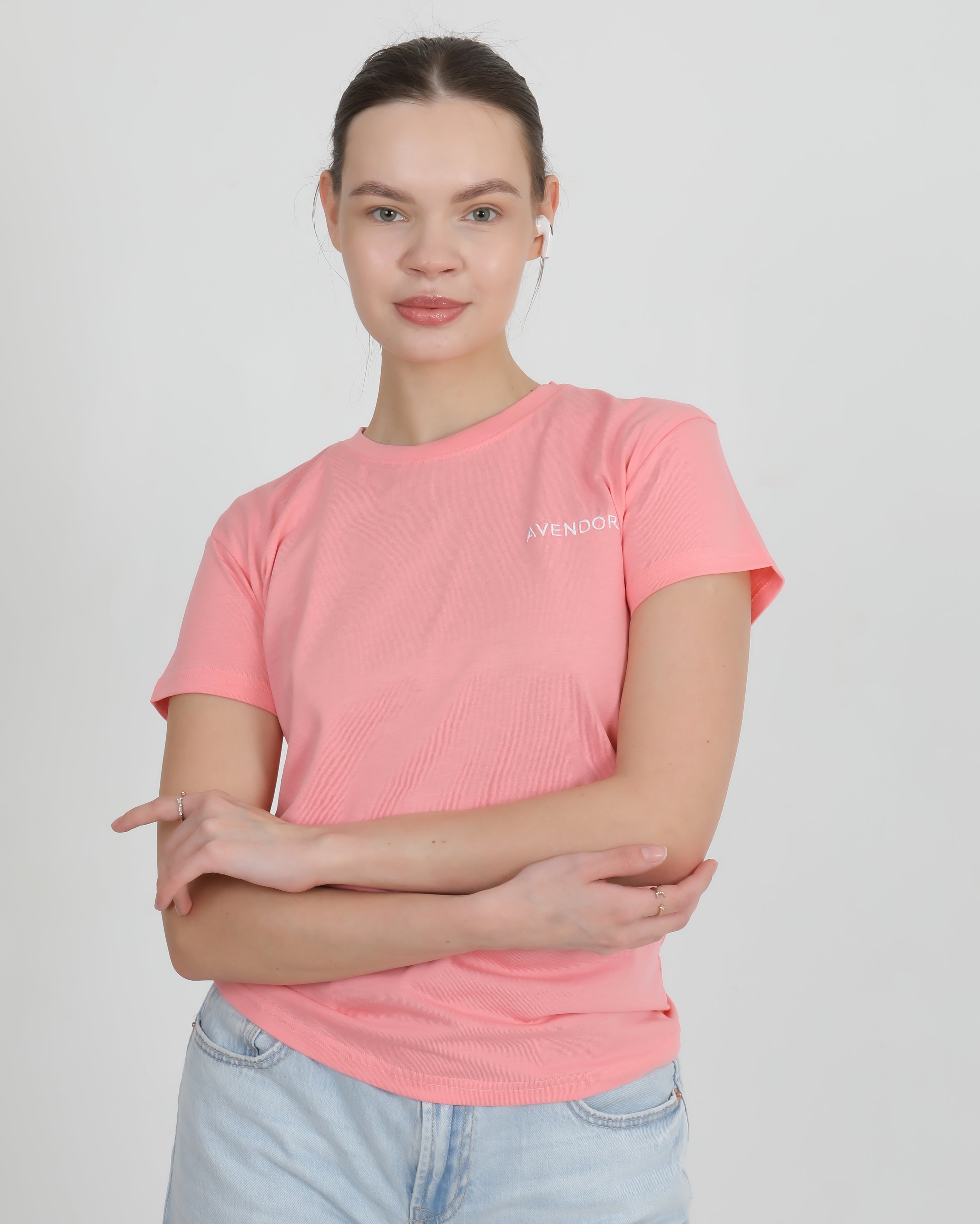 Avendor Woman T-Shirts Rosa