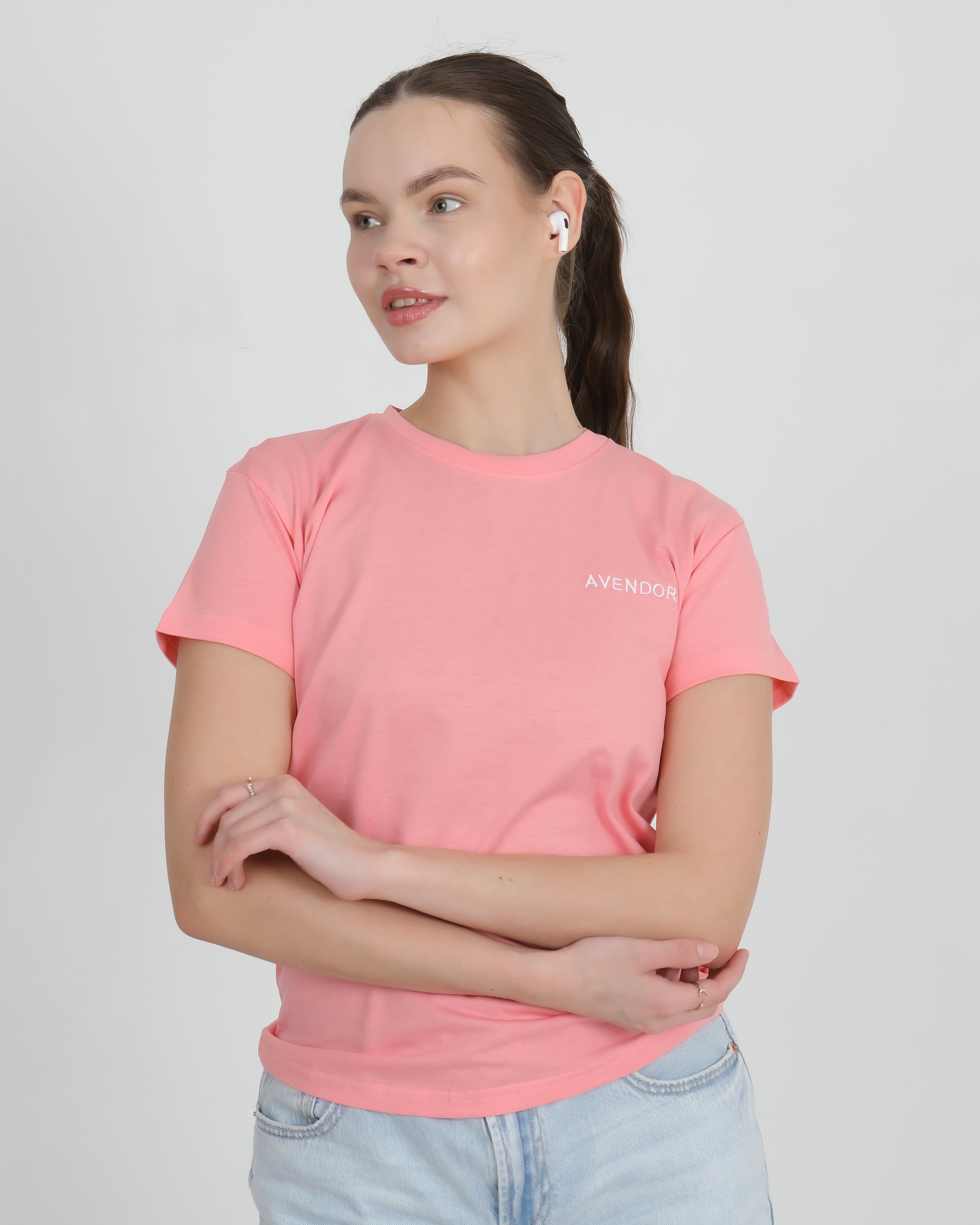 Avendor Woman T-Shirts Rosa