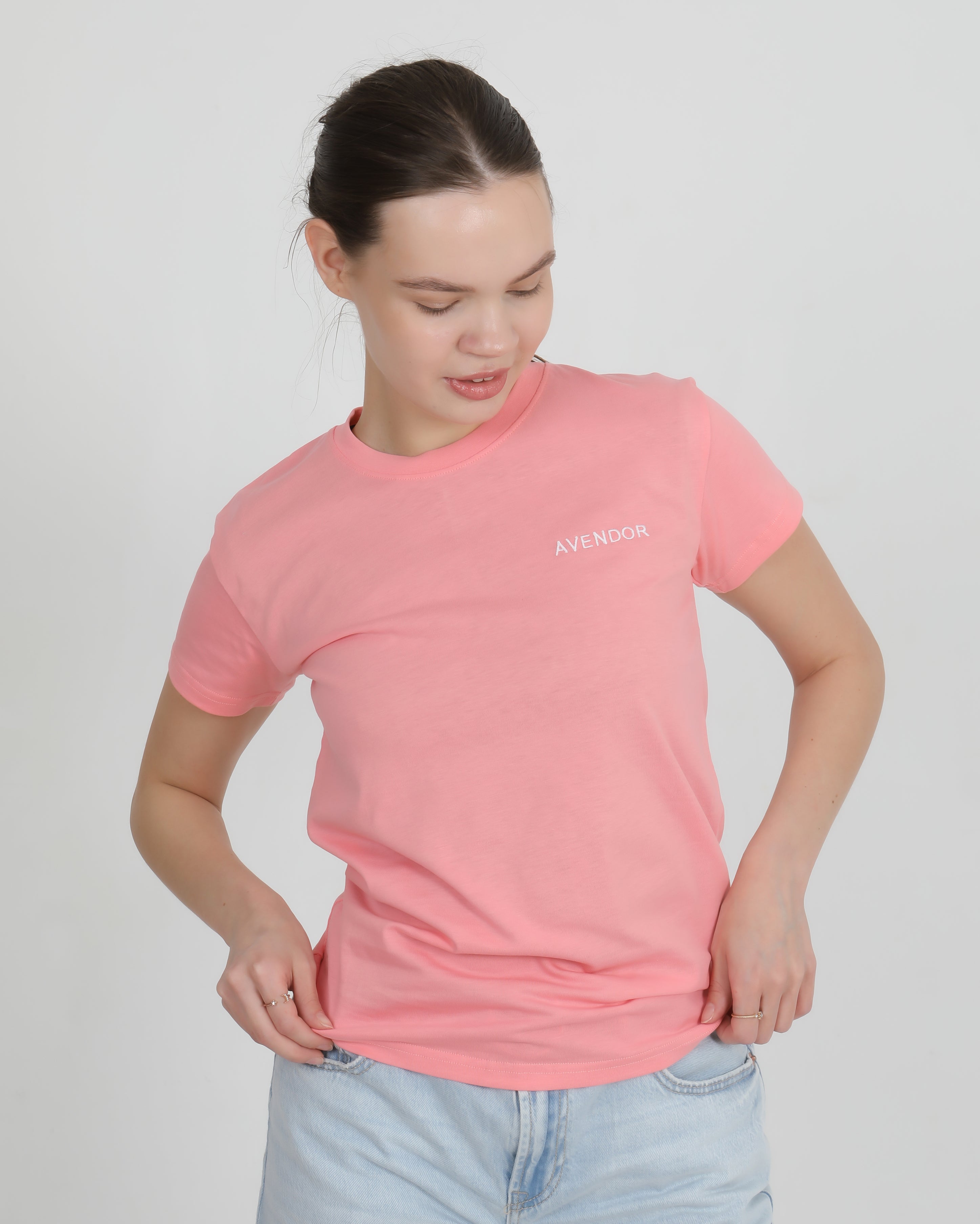 Avendor Woman T-Shirts Rosa