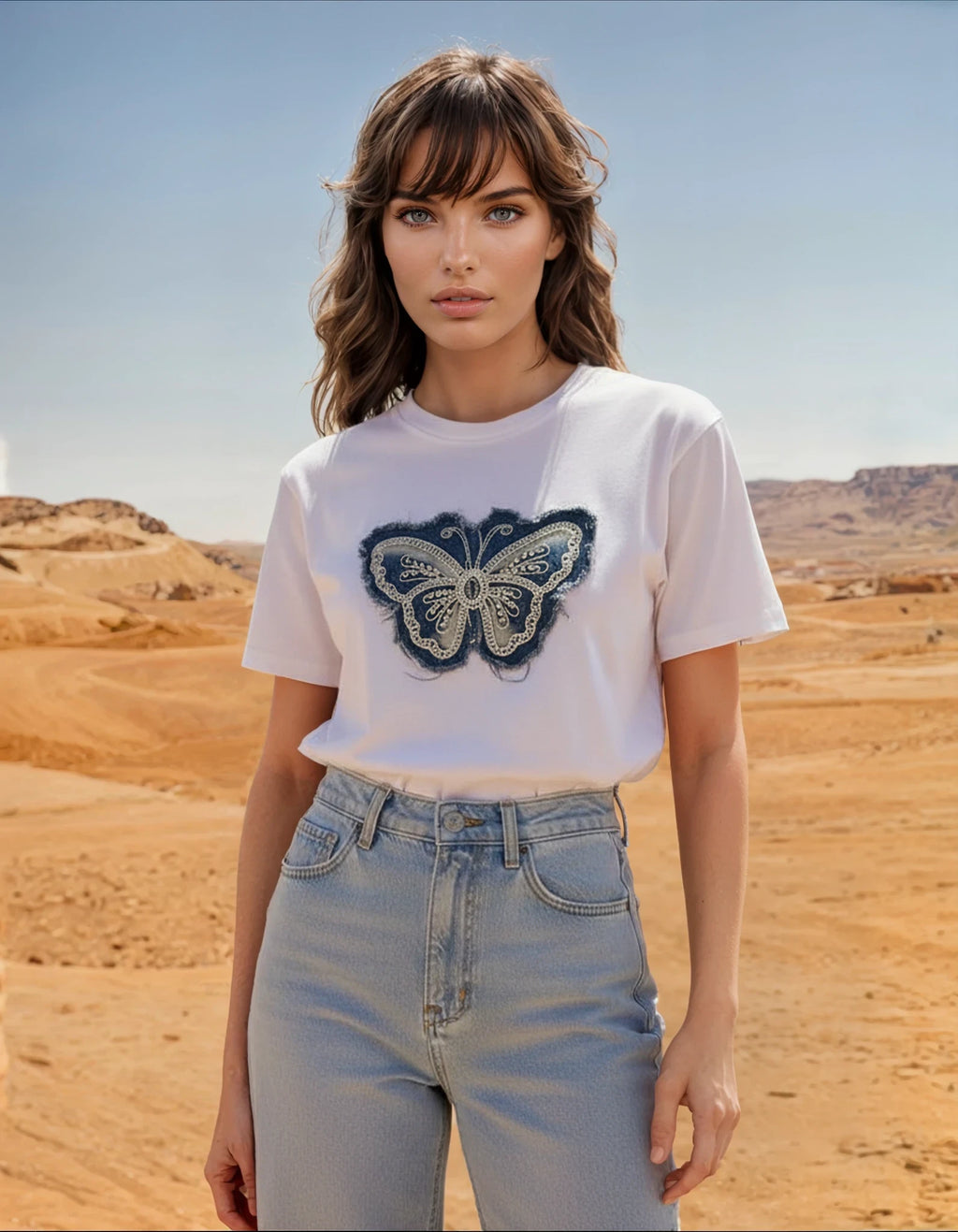 Kurzärmeliges Damen T-Shirt