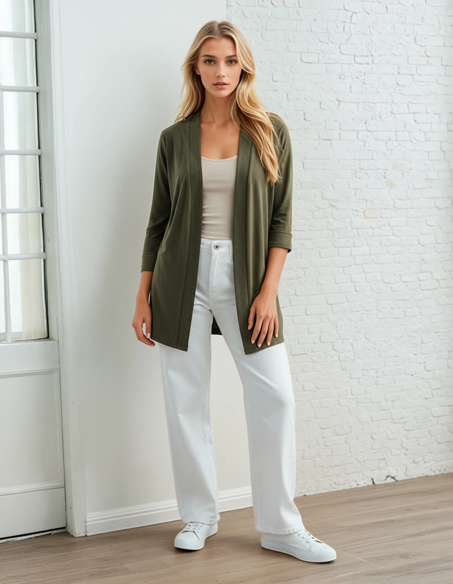 Basic Open Cardigan